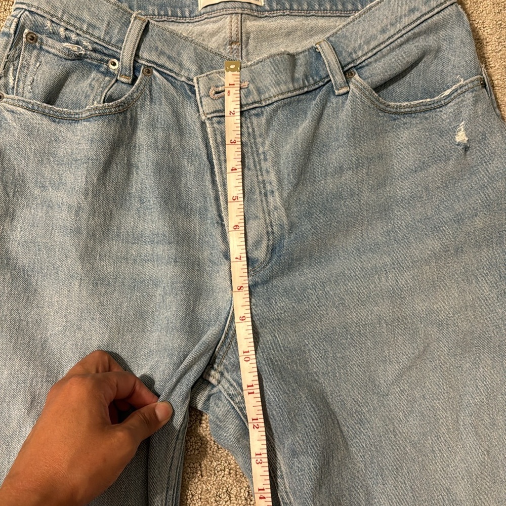 Abercrombie & Fitch high rise jeans size 30 - Picture 8 of 9